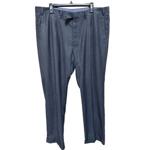 Lauren Ralph Lauren Gray Dress Pants Size 40x32 Pleated Big & Tall Office
